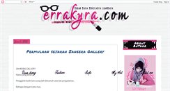 Desktop Screenshot of errakyra.com